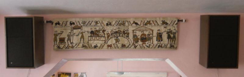 Banquet at Pevensey from the Bayeux Tapestry