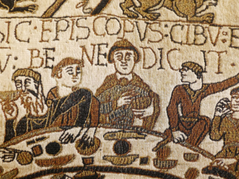 Banquet before the Battle of Hastings 1066