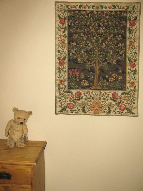 Brown Tree of Life tapestry - William Morris tapestries