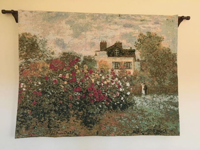 Giverny tapestry wallhanging